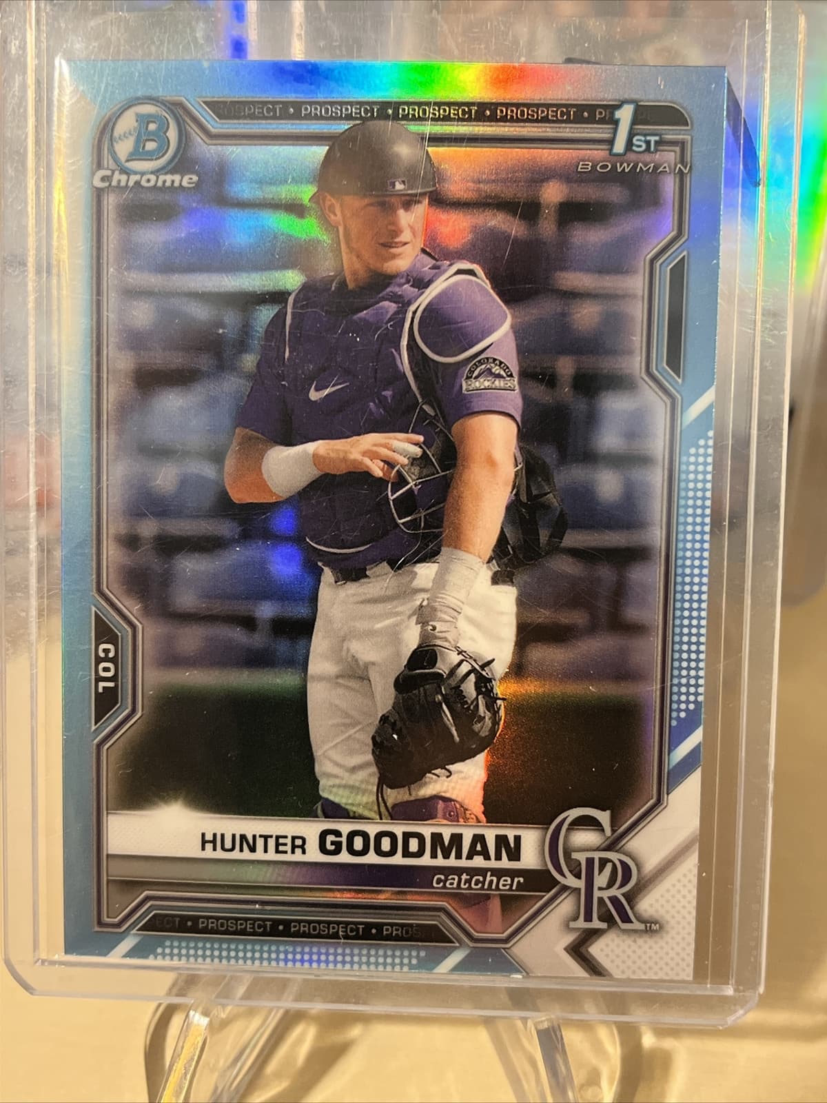 Hunter Goodman 2021 Bowman Draft