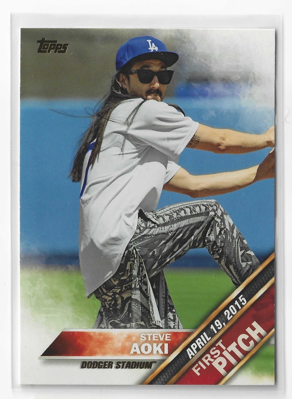 Steve Aoki 2016 Topps