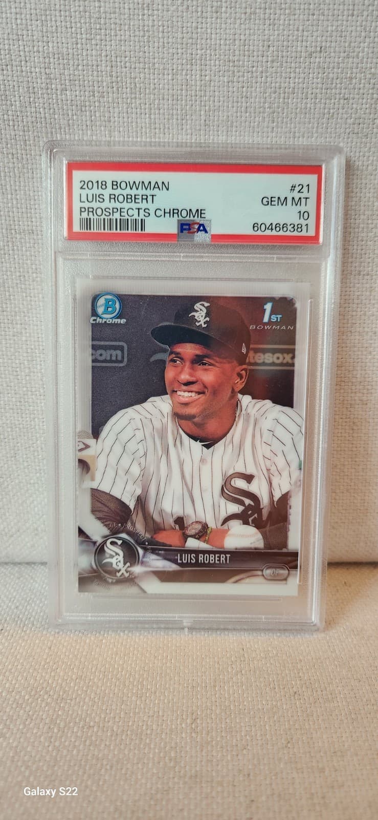 Prospects Luis Robert 2018 Bowman
