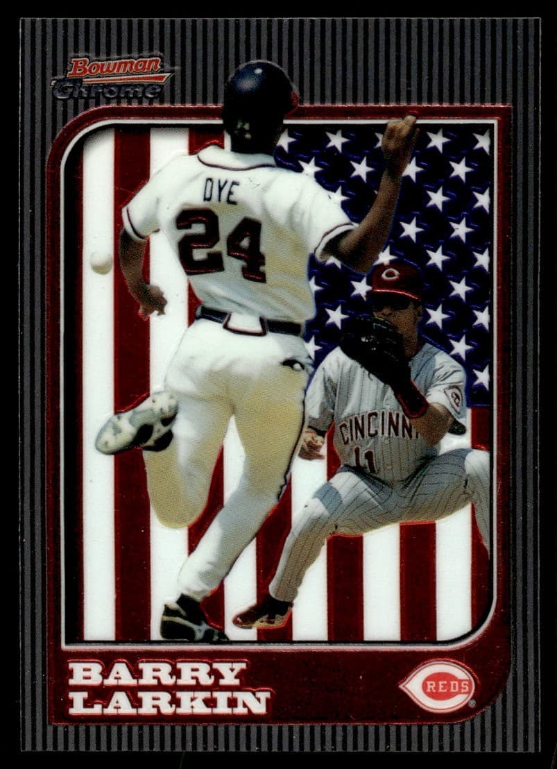International Barry Larkin 1997 Bowman Chrome 1997 Bowman Chrome