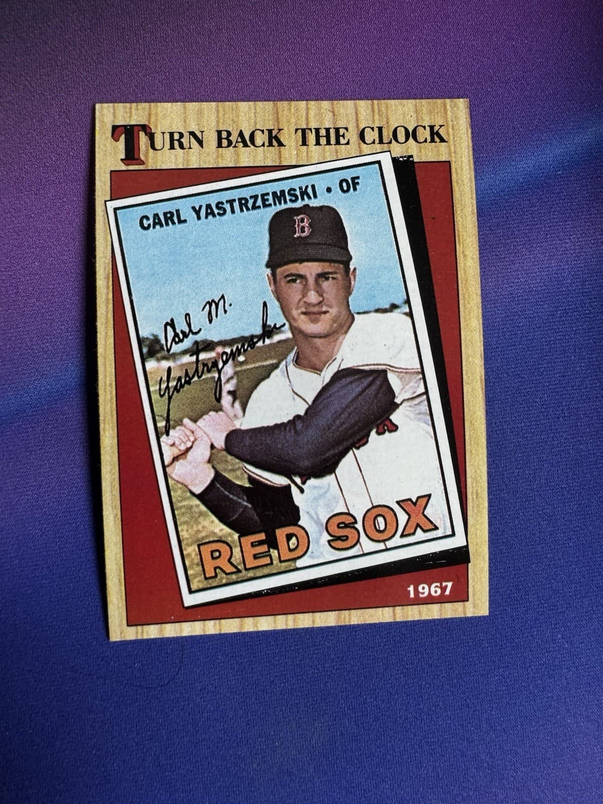 Baseball Carl Yastrzemski 1987 Topps