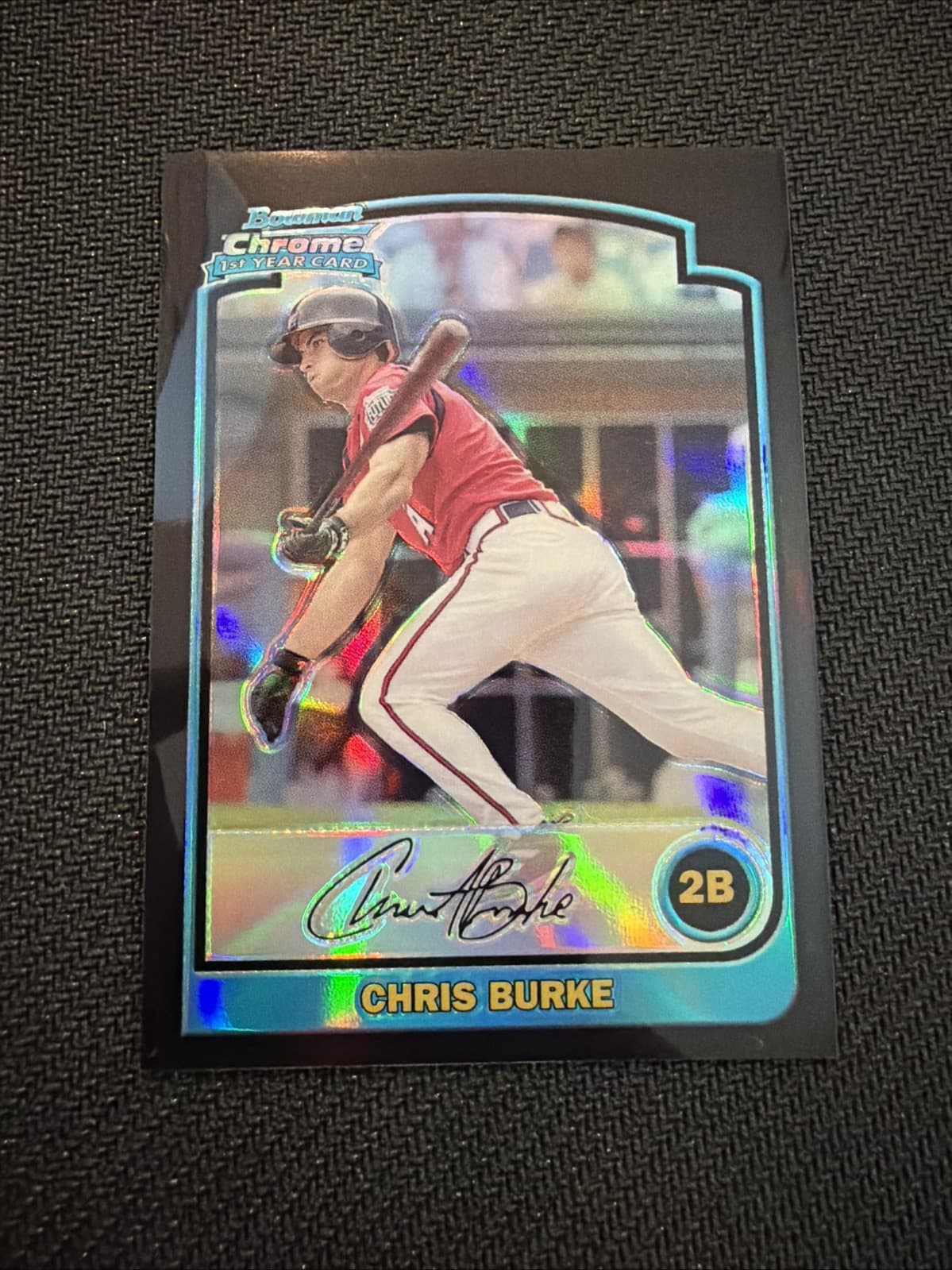 Chris Burke 2003 Bowman Draft 2003 Bowman Draft refractor