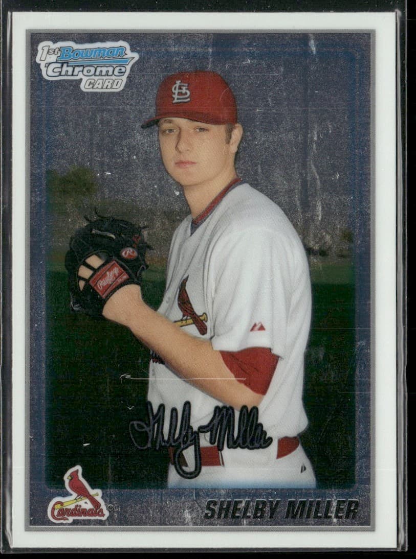 Prospects Shelby Miller 2010 Bowman Chrome