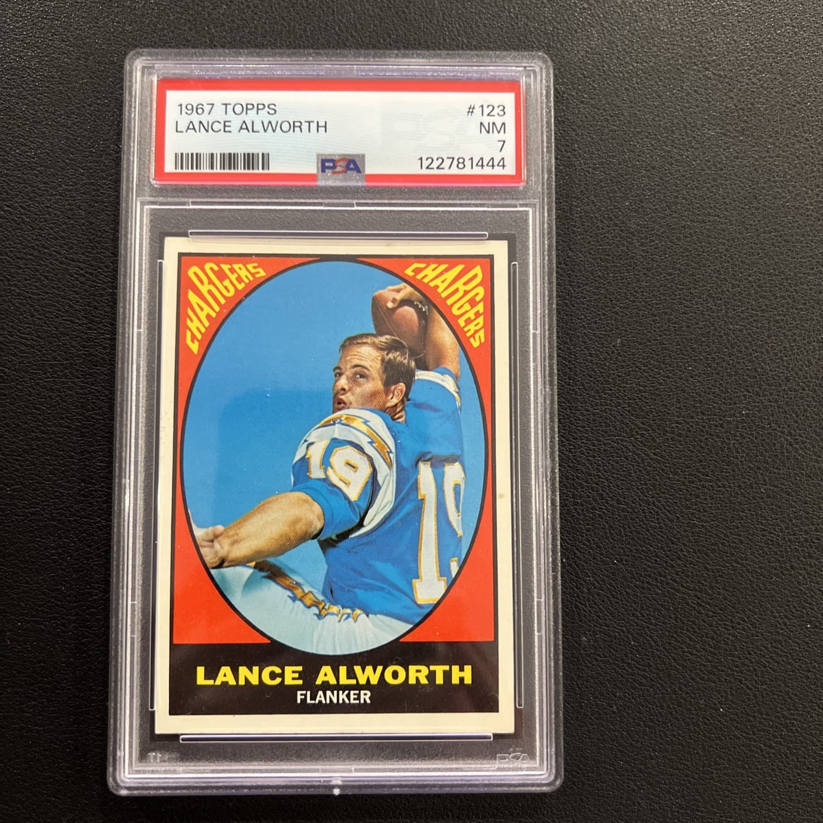 Lance Alworth trading card