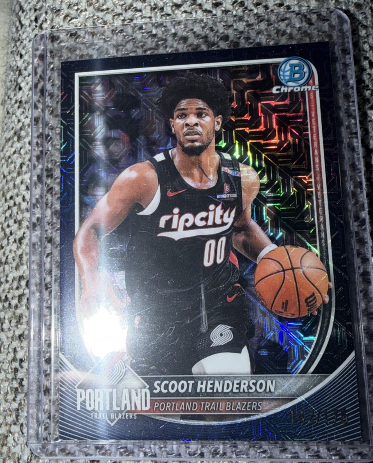 Basketball Navy Mojo 2025 Bowman Chrome 2025 Bowman Chrome