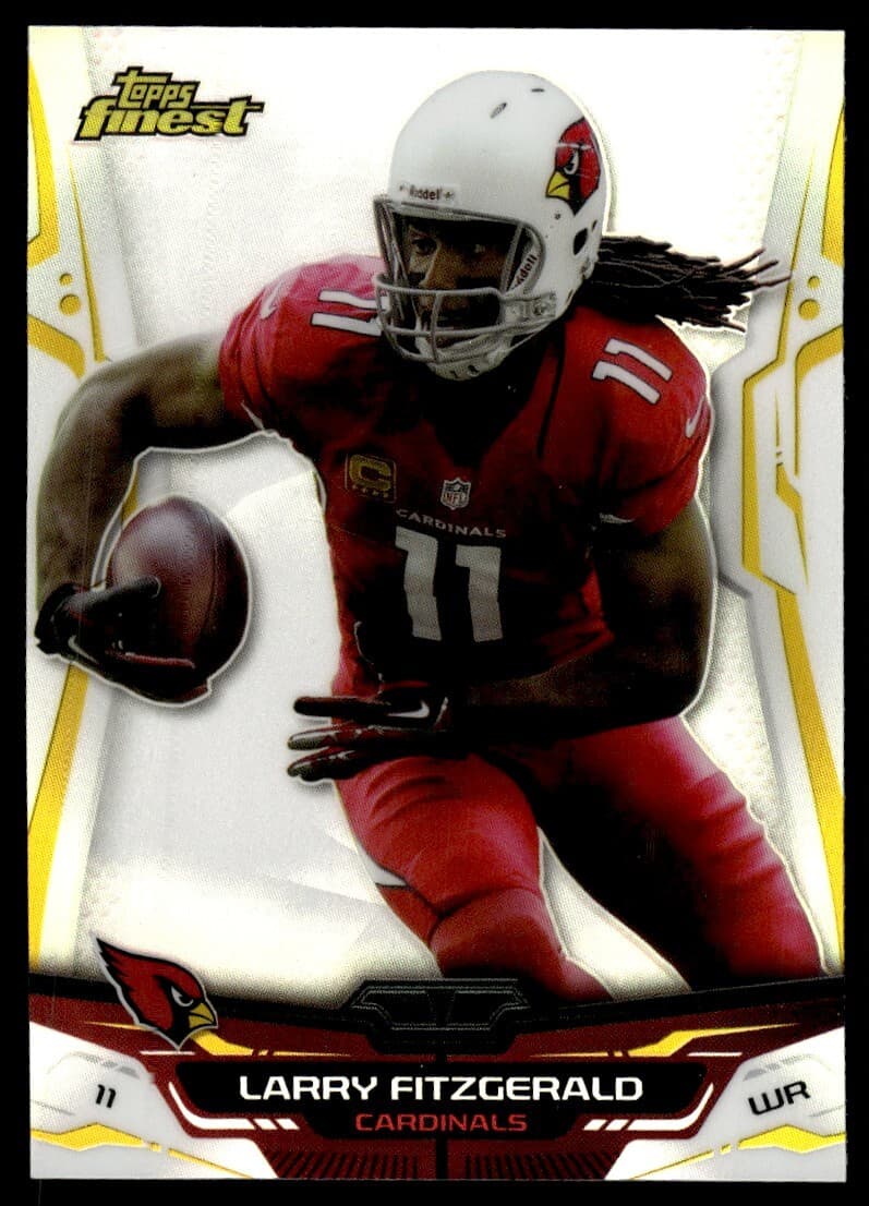 Larry Fitzgerald 2014 Topps Finest 2014 Topps Finest refractor