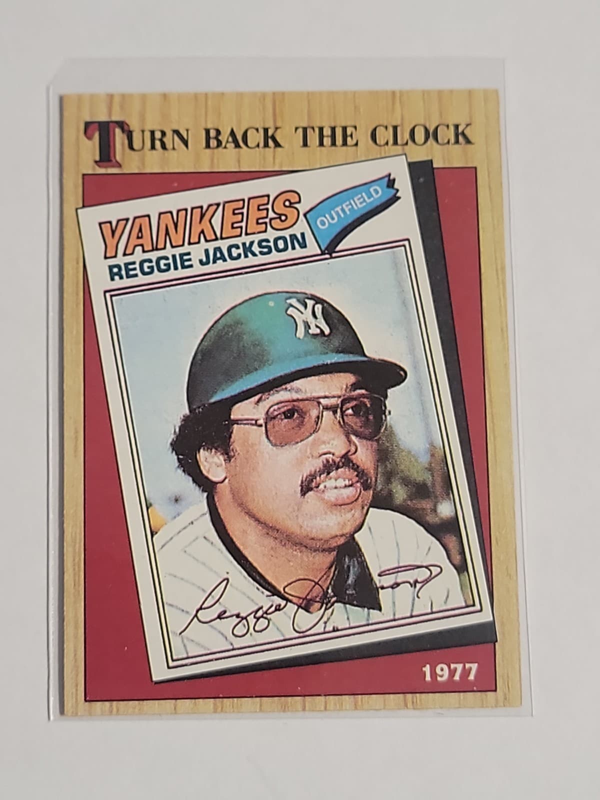 Reggie Jackson Turn 1987 Topps
