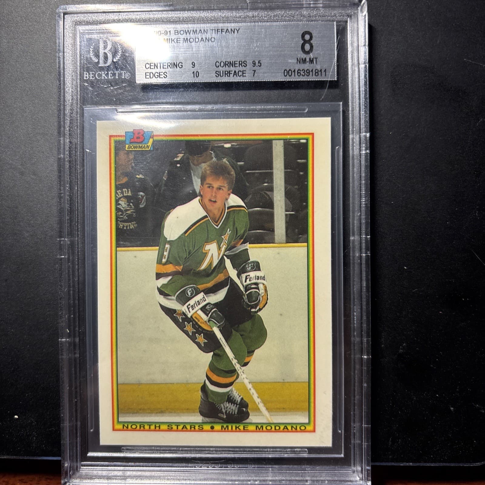 Mike Modano trading card