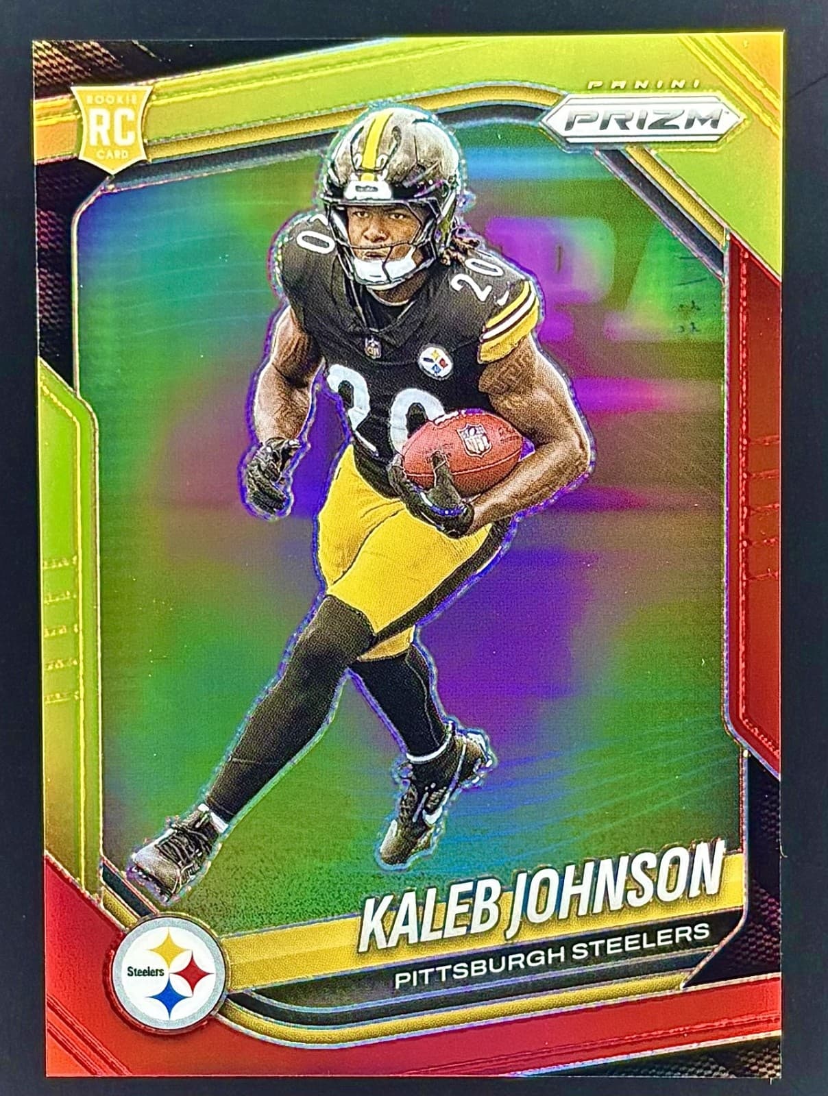 Kaleb Johnson Red 2025 Panini Prizm 2025 Panini Prizm
