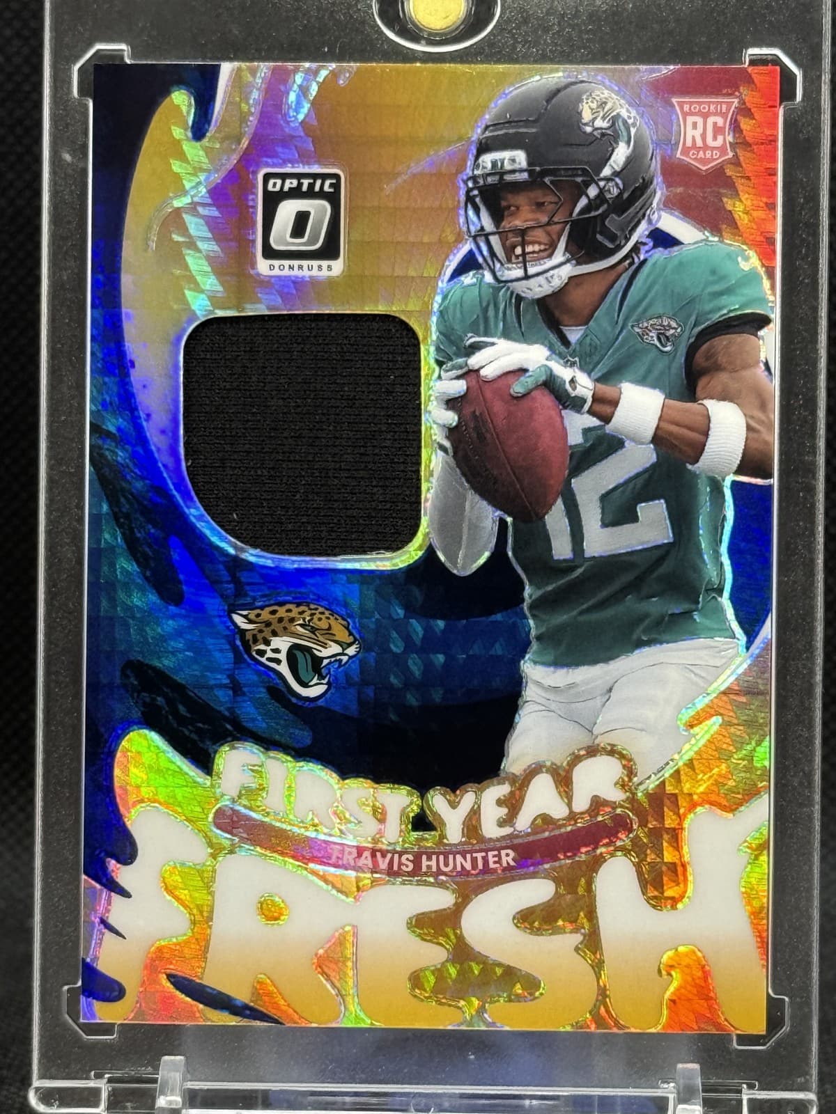 Travis Hunter First 2025 Donruss Optic 2025 Donruss Optic