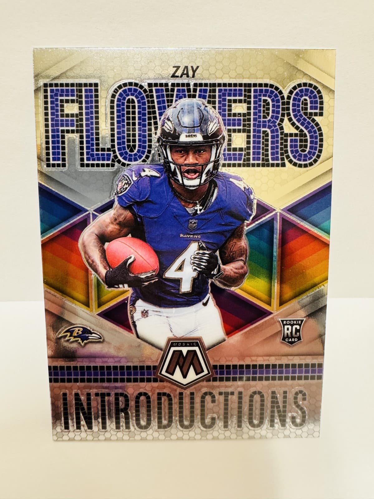 ZAY FLOWERS - Introductions -8 2023 Panini Mosaic