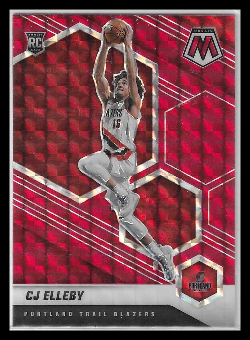 Elleby Red 2021 Panini Mosaic