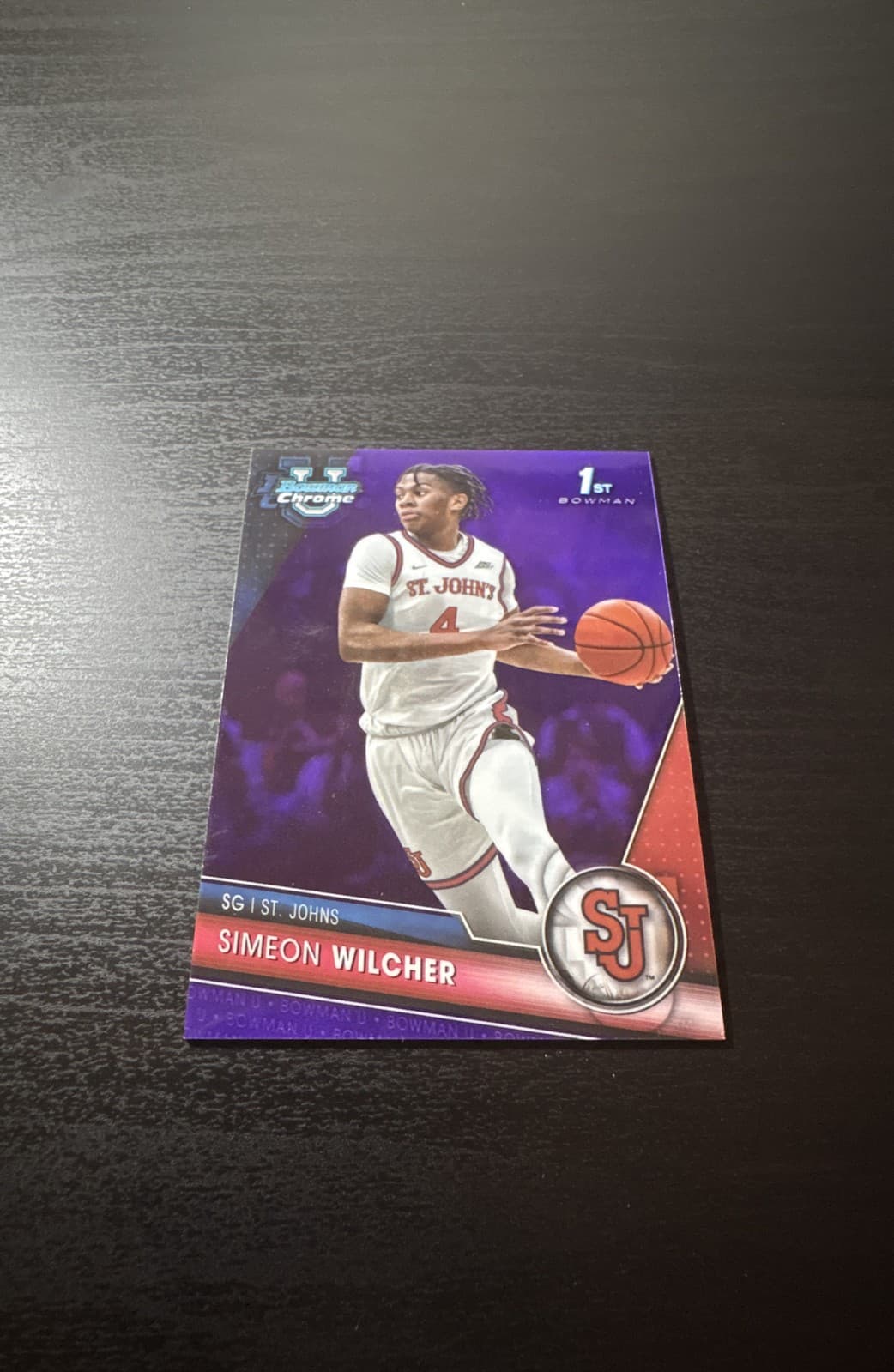 Simeon Wilcher Purple 2023 Bowman 2023 Bowman purple-refractor