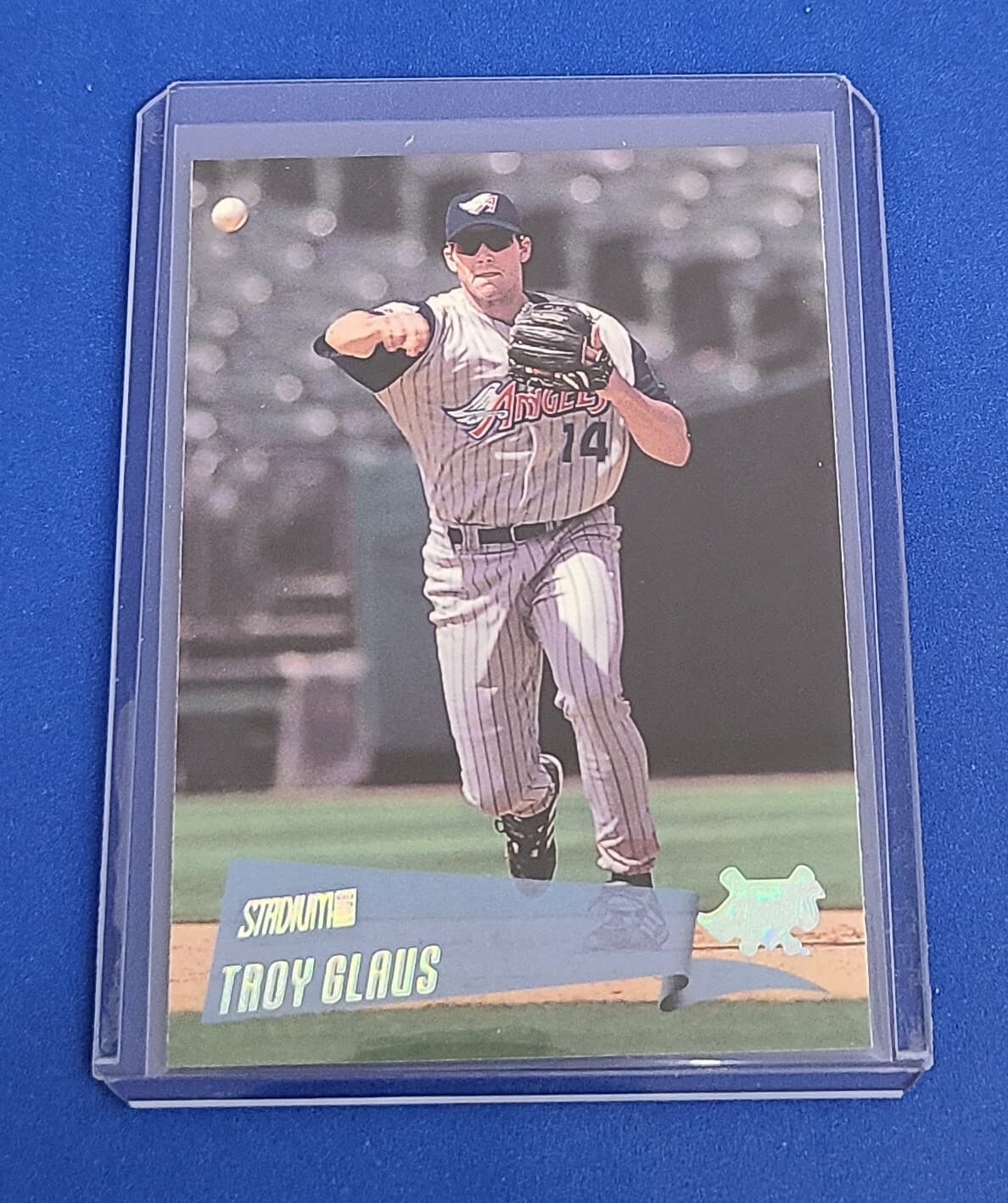 Troy Glaus Anaheim 2000 Topps Stadium Club