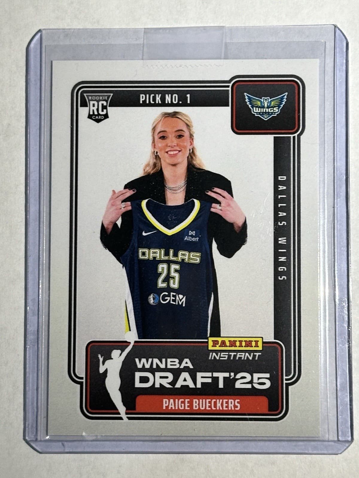 Instant WNBA PAIGE BUECKERS DR 2025 Panini
