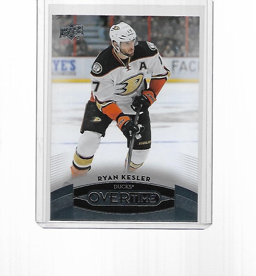 - OVERTIME HOCKEY RYAN KESLER 2015 Upper Deck
