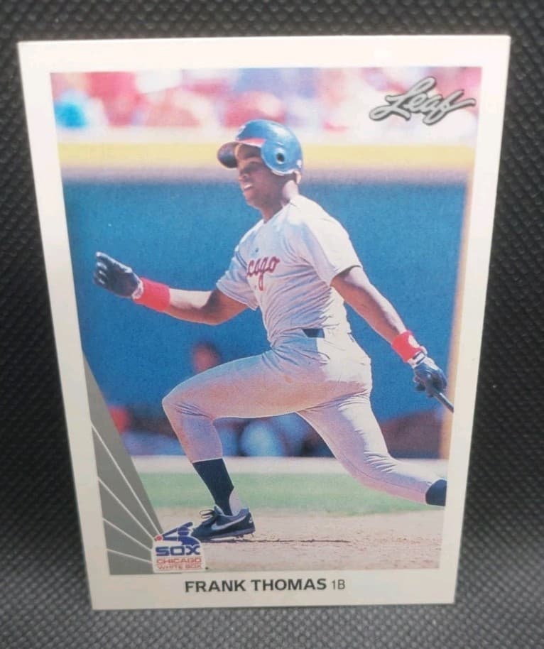 Frank Thomas 1990 Leaf 1990 Leaf