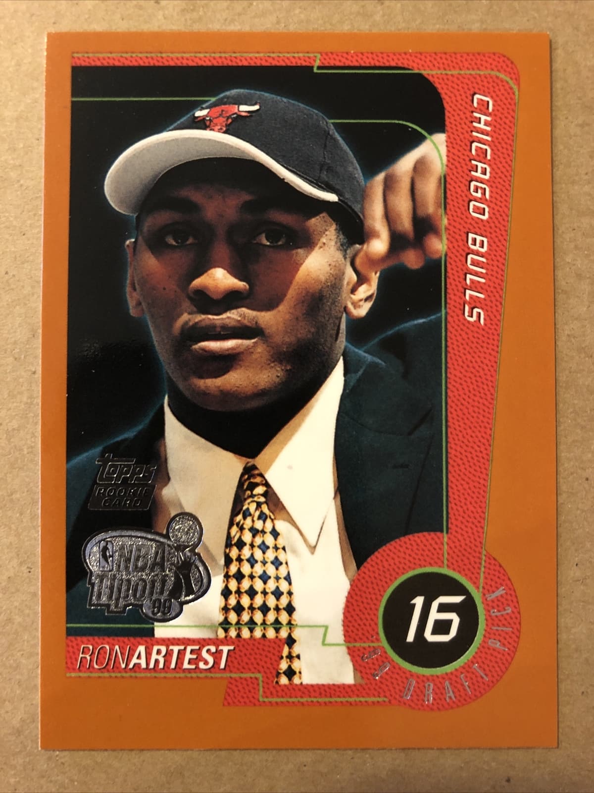 Tipoff Ron Artest #113
