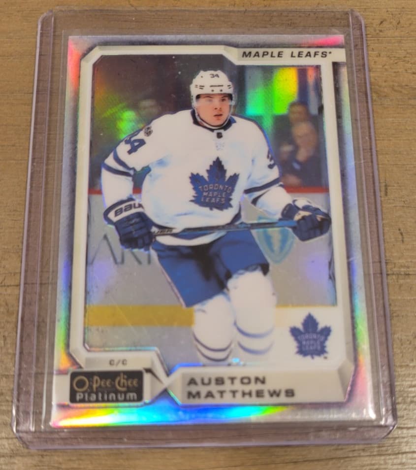 Auston Matthews 2018 topps