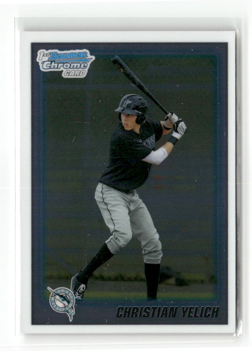 Prospects Christian Yelich 2010 Bowman Draft 2010 Bowman Draft
