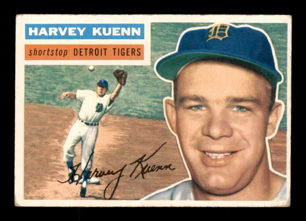 White Back Harvey 1956 Topps 1956 Topps