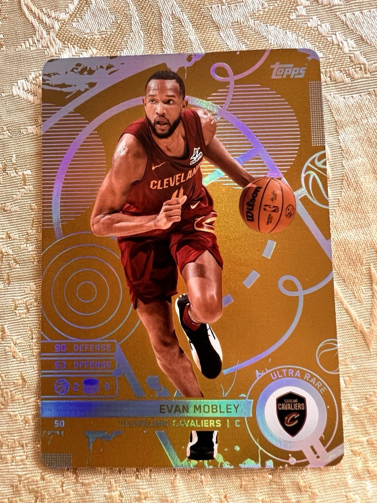 Evan Mobley Golden 2025 Topps 2025 Topps