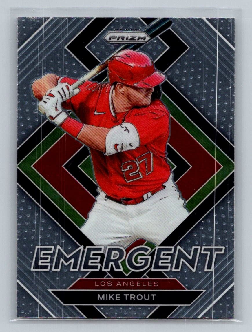Mike Trout Emergent 2022 Panini Prizm 2022 Panini Prizm