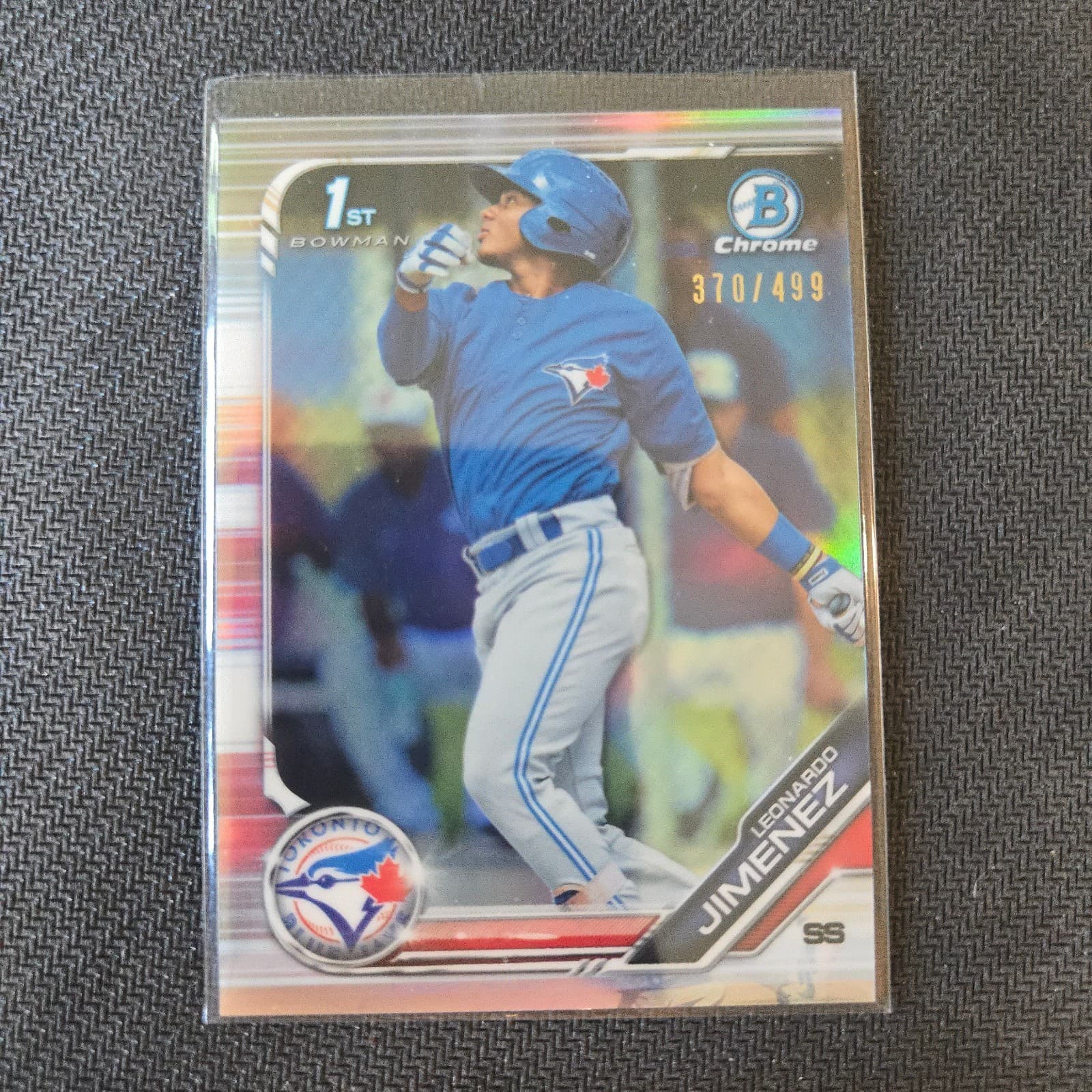 Prospects Leonardo Jimenez 2019 Bowman Chrome 2019 Bowman Chrome