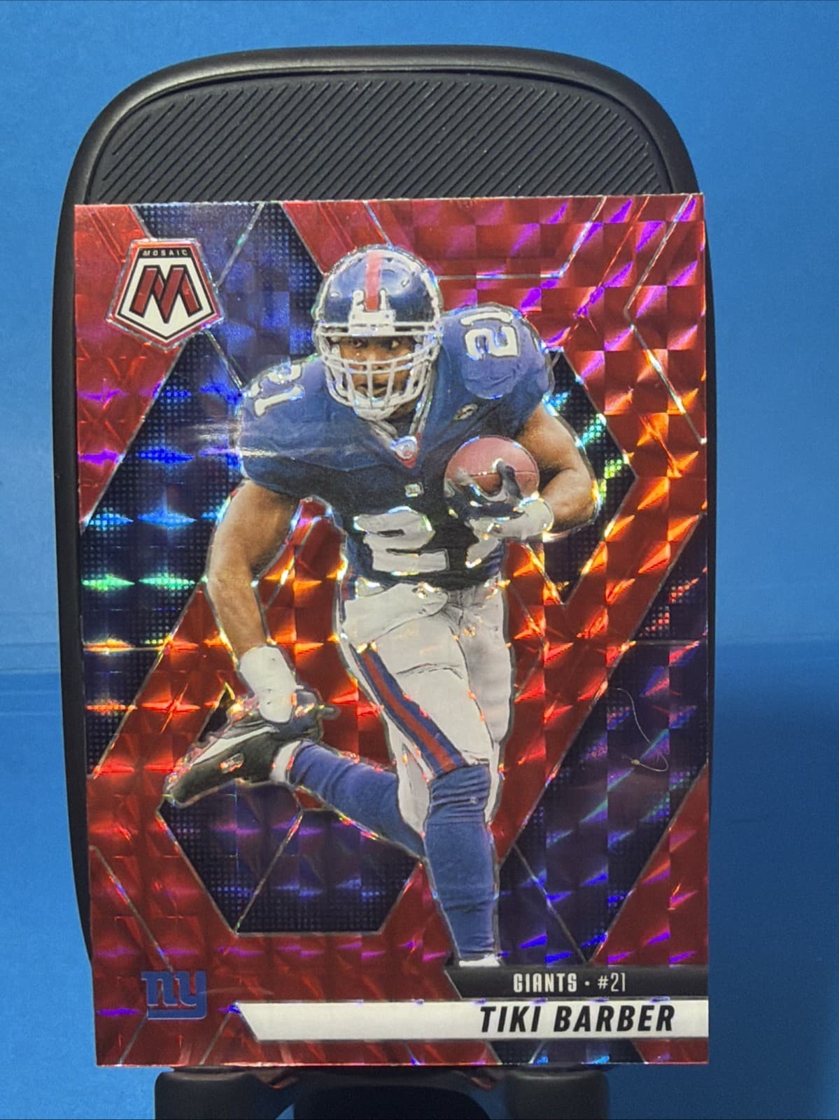 Football Tiki Barber 2025 Panini Mosaic 2025 Panini Mosaic