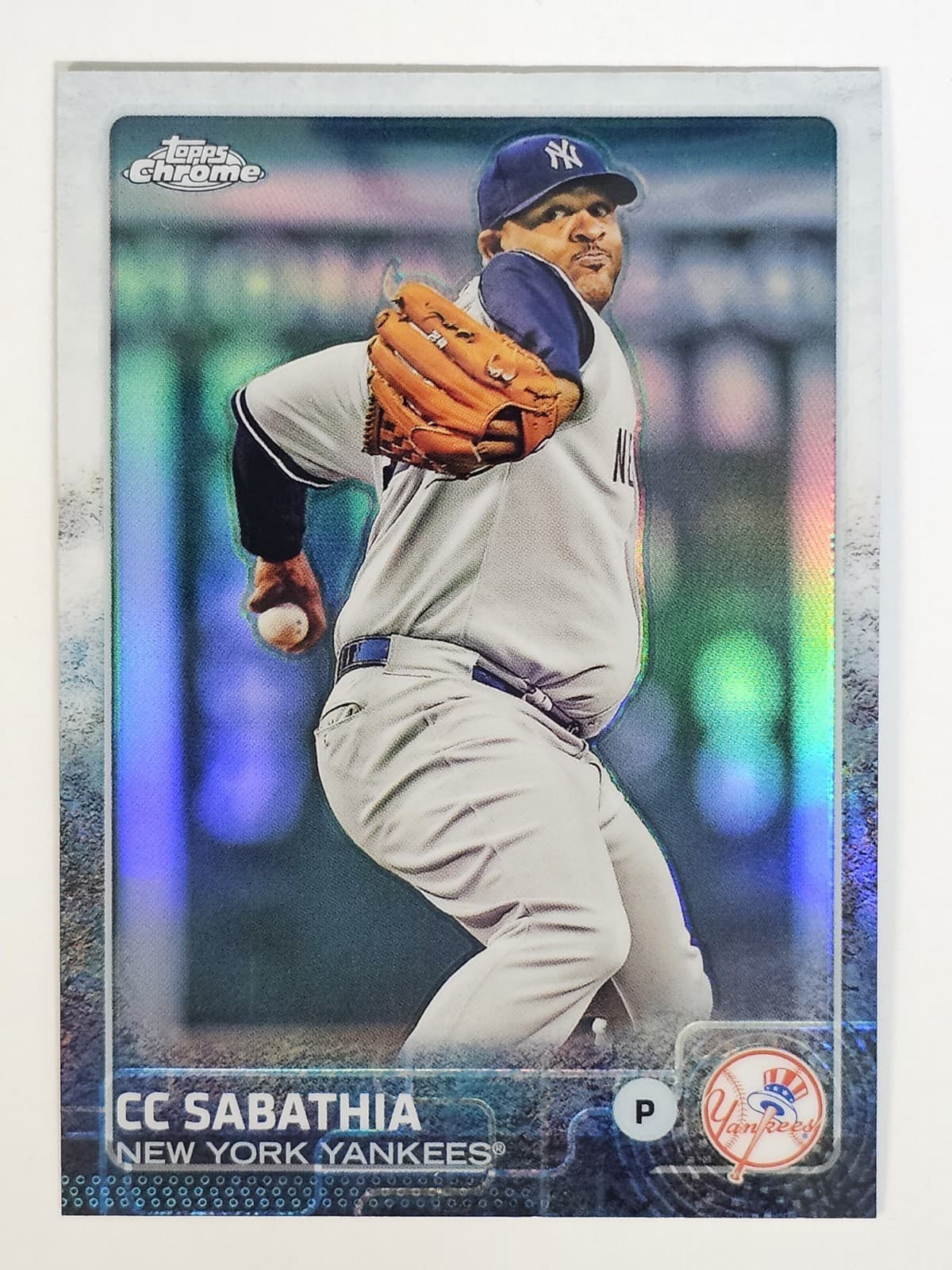 Sabathia Yankees 2015 Topps Chrome