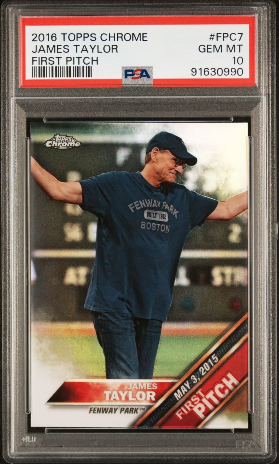 James Taylor 2016 Topps Chrome 2016 Topps Chrome