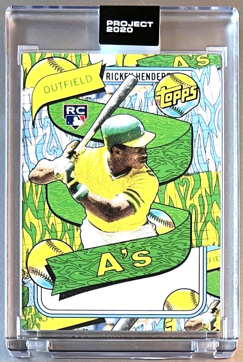 PROJECT RICKEY HENDERSON by TY 2020 Topps 2020 Topps