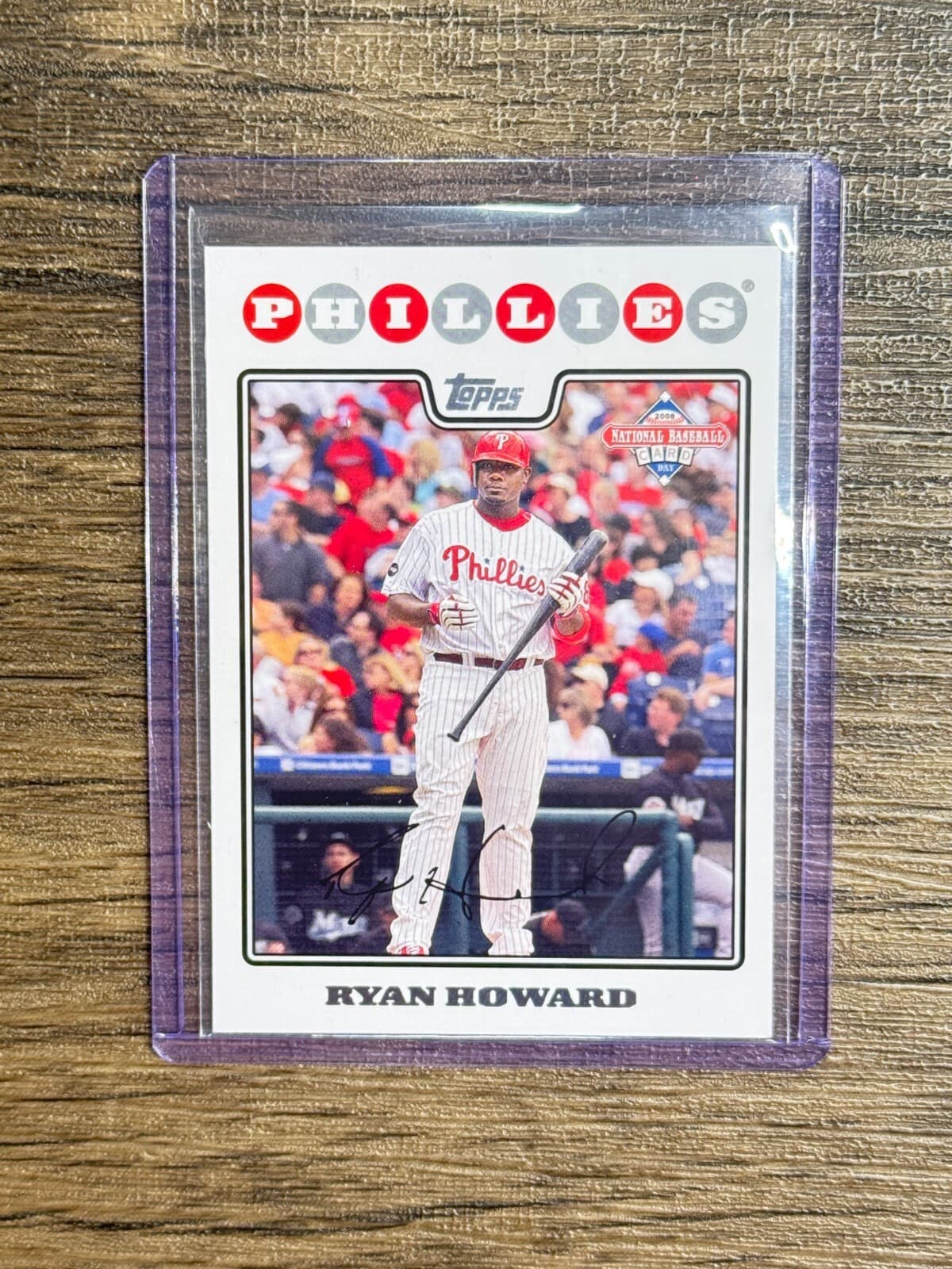 National Baseball Day 2008 Topps