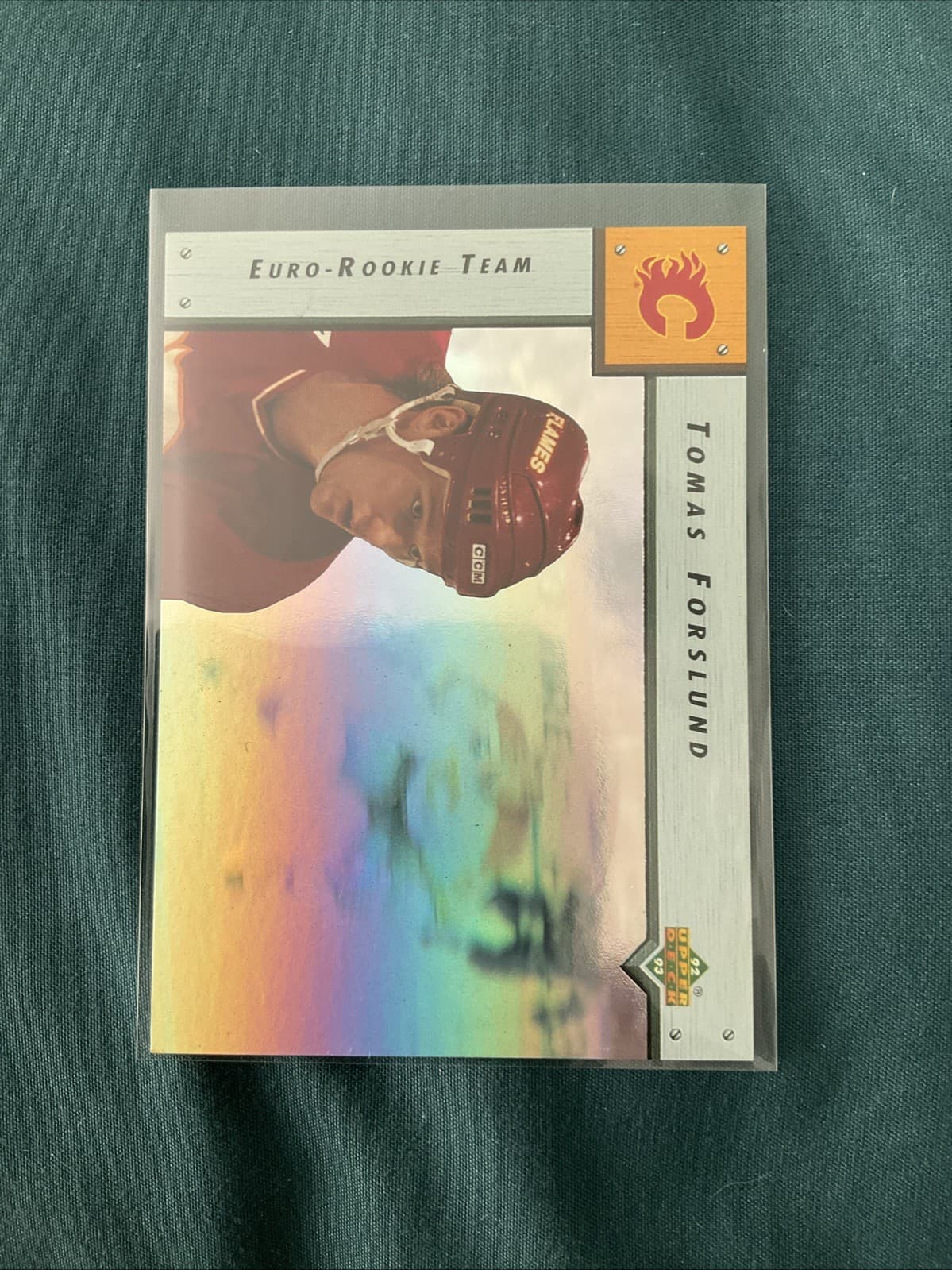 Tomas Forslund trading card