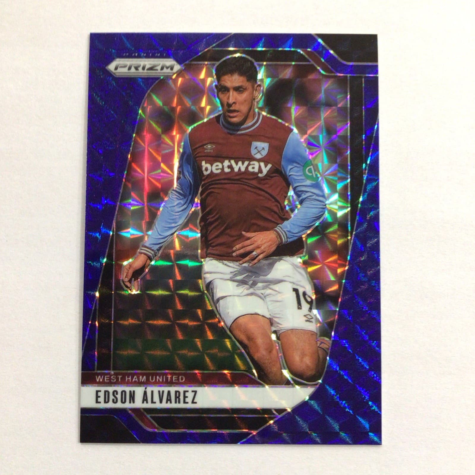 Edson Alvarez trading card