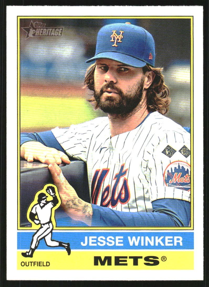 Jesse Winker 2025 Topps Heritage 2025 Topps Heritage