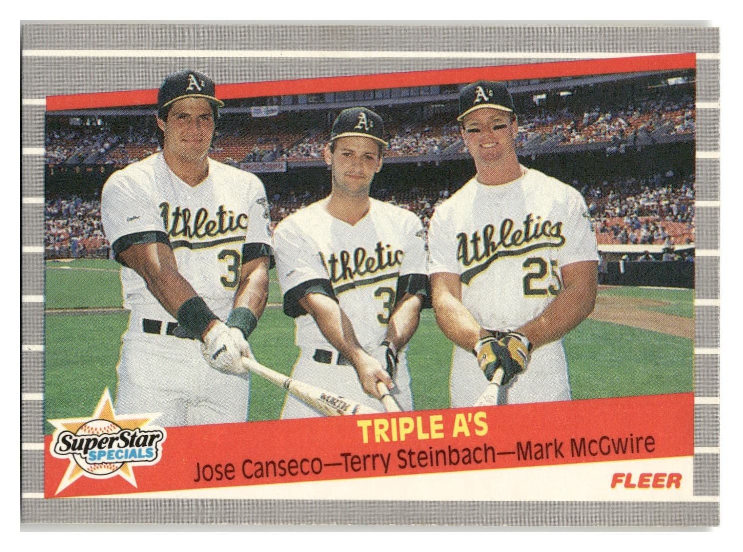 Jose Canseco 1989 Fleer 1989 Fleer