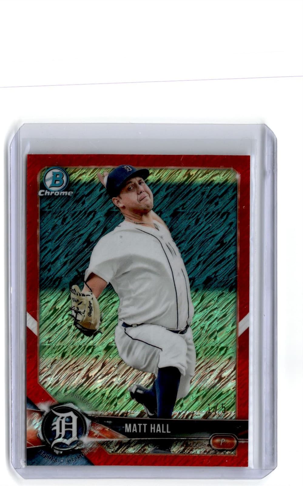 Prospects Red Shimmer 2018 Bowman Chrome 2018 Bowman Chrome