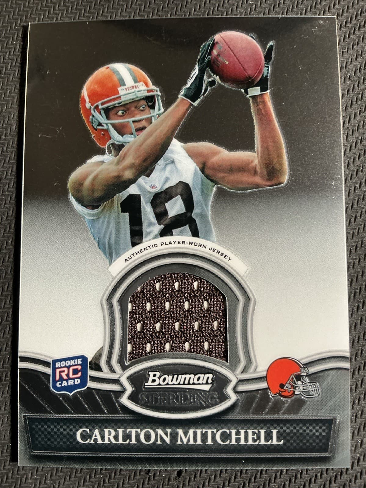 Football Relics Carlton 2010 Bowman Sterling