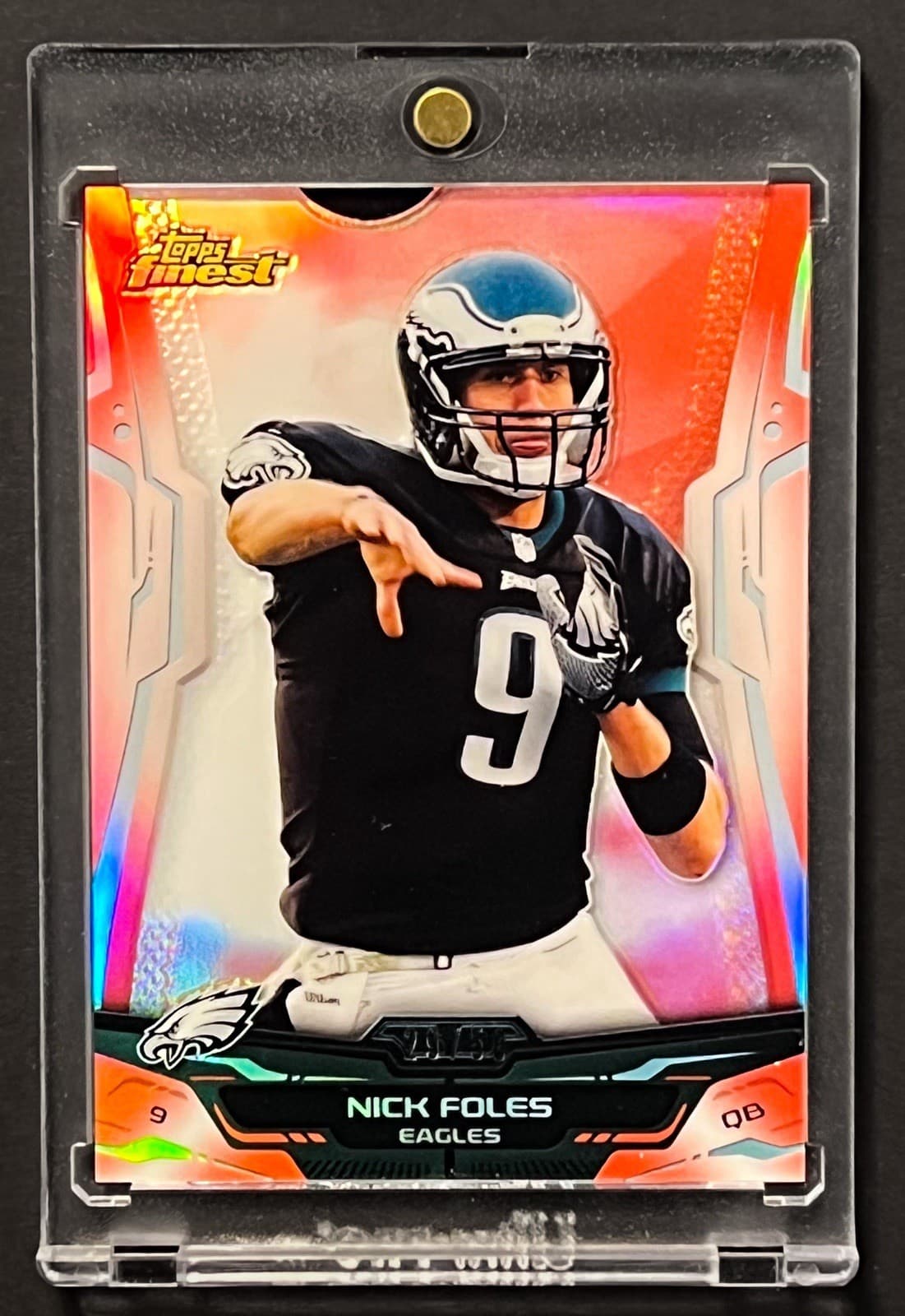 Nick Foles Red 2014 Topps Finest 2014 Topps Finest red-refractor