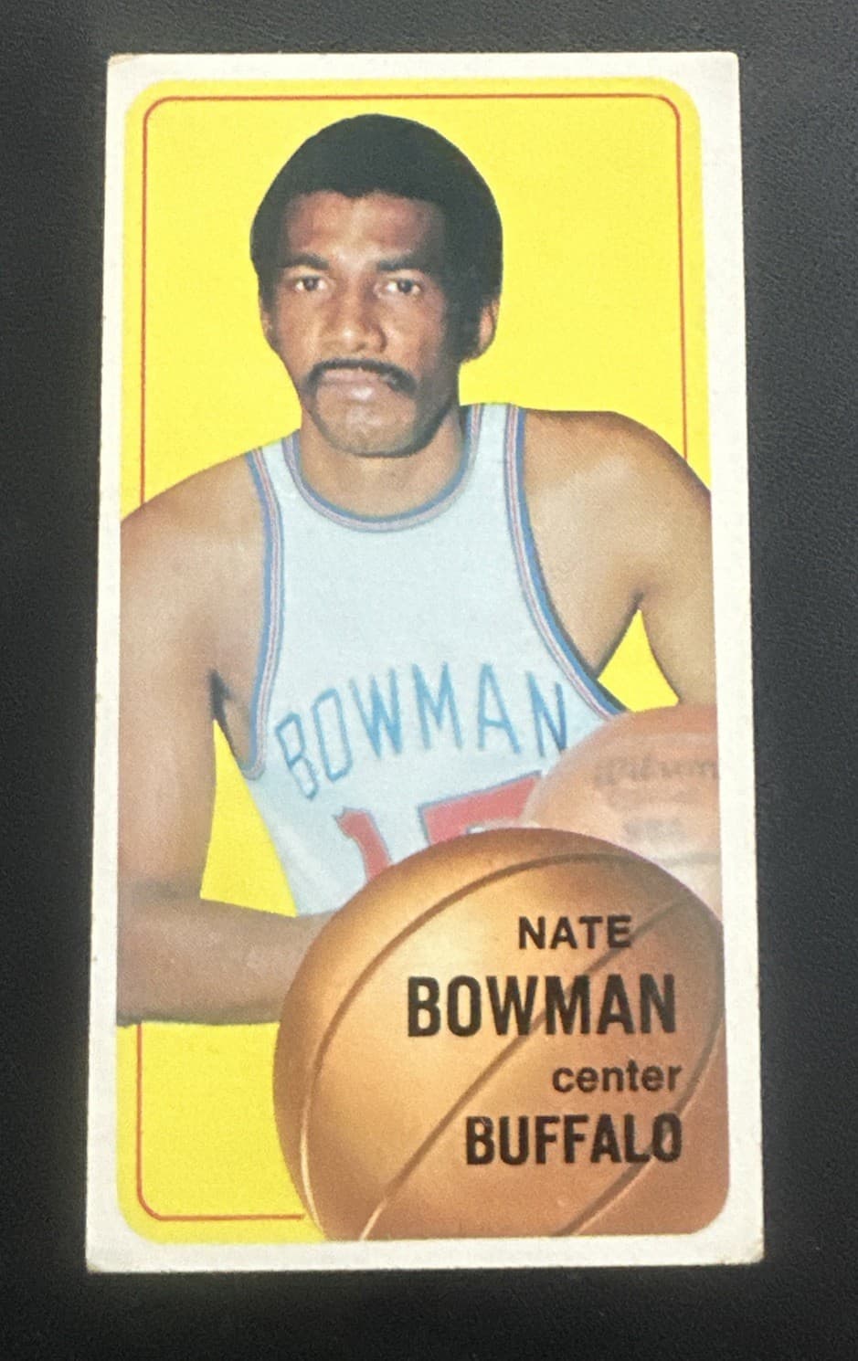 Basketball Nate Bowman 1970 Topps