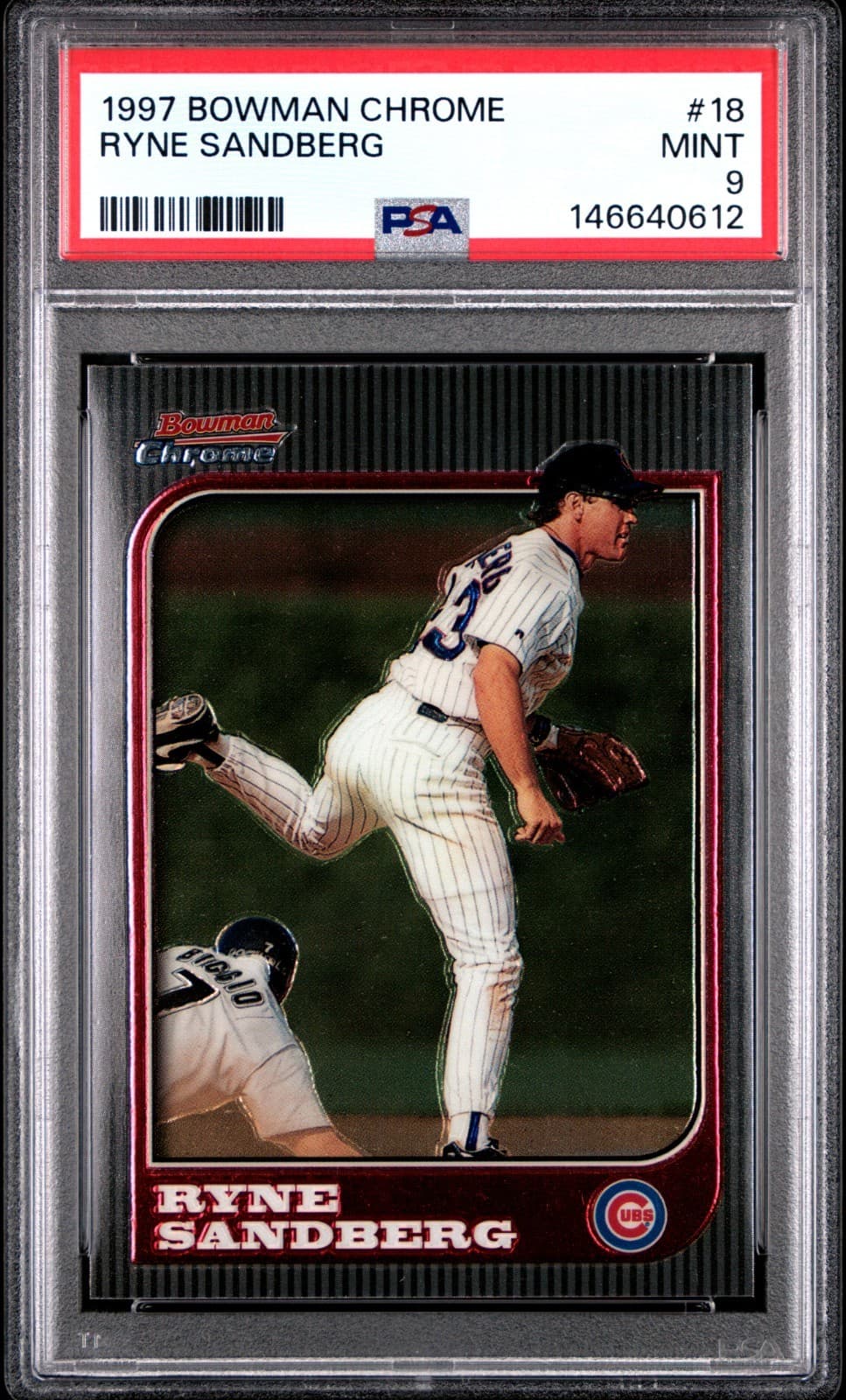 RYNE SANDBERG CUBS 40612 B276 1997 Bowman Chrome 1997 Bowman Chrome