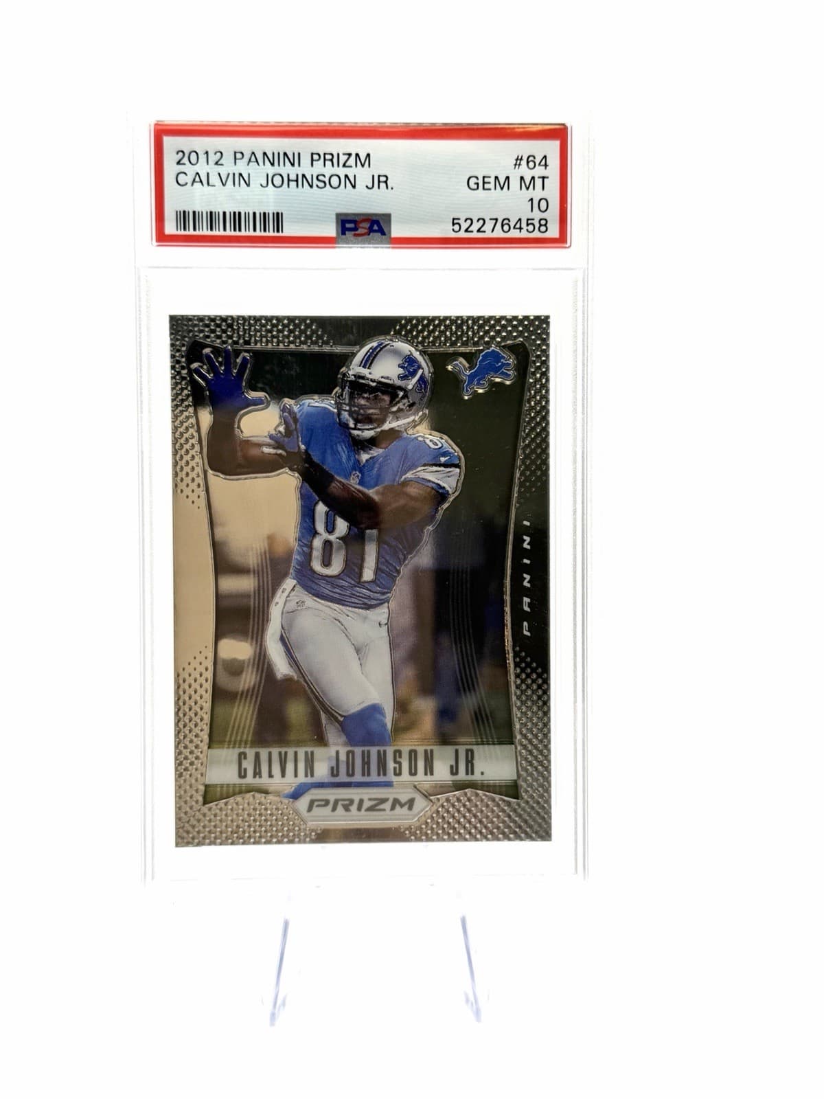 Calvin Johnson Jr 2012 Panini