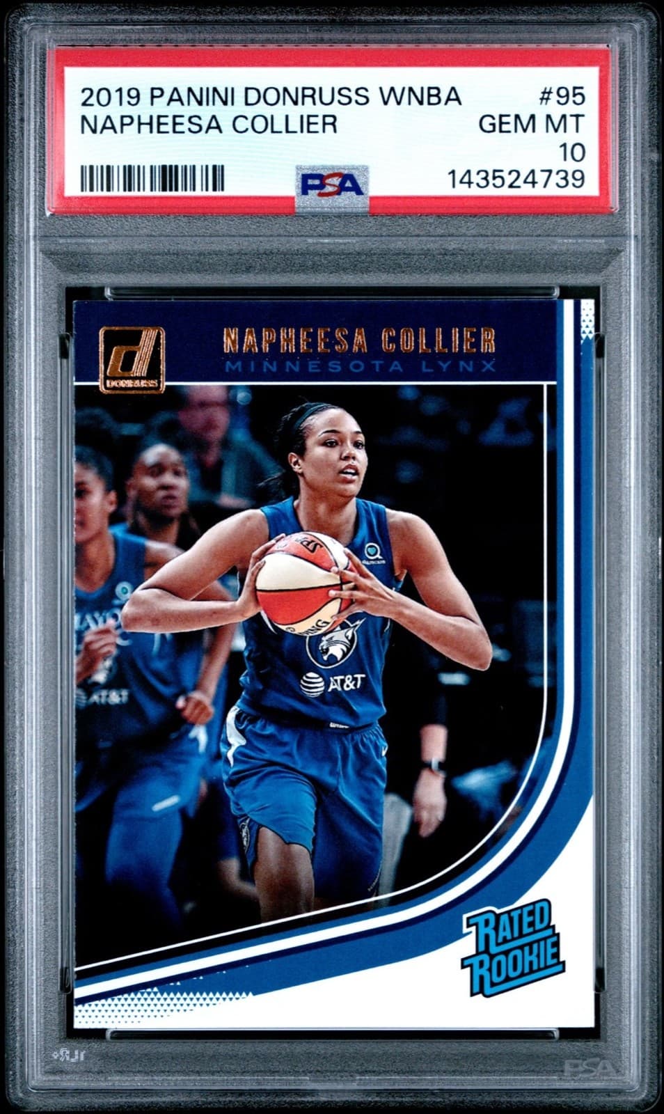 Napheesa Collier trading card