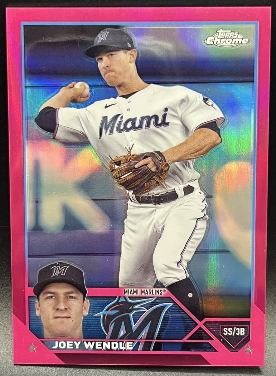 Baseball Joey Wendle 2023 Topps Chrome 2023 Topps Chrome