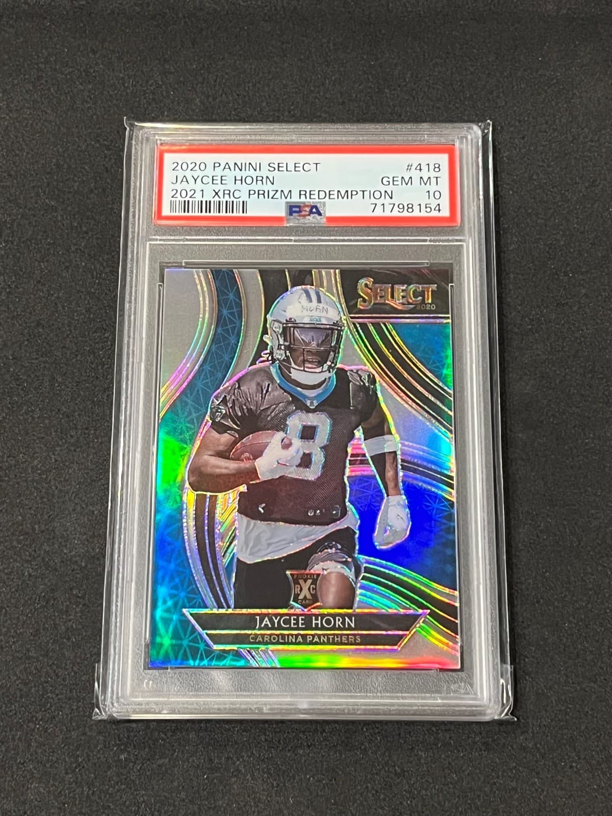 Football Jaycee Horn 2020 Panini Select