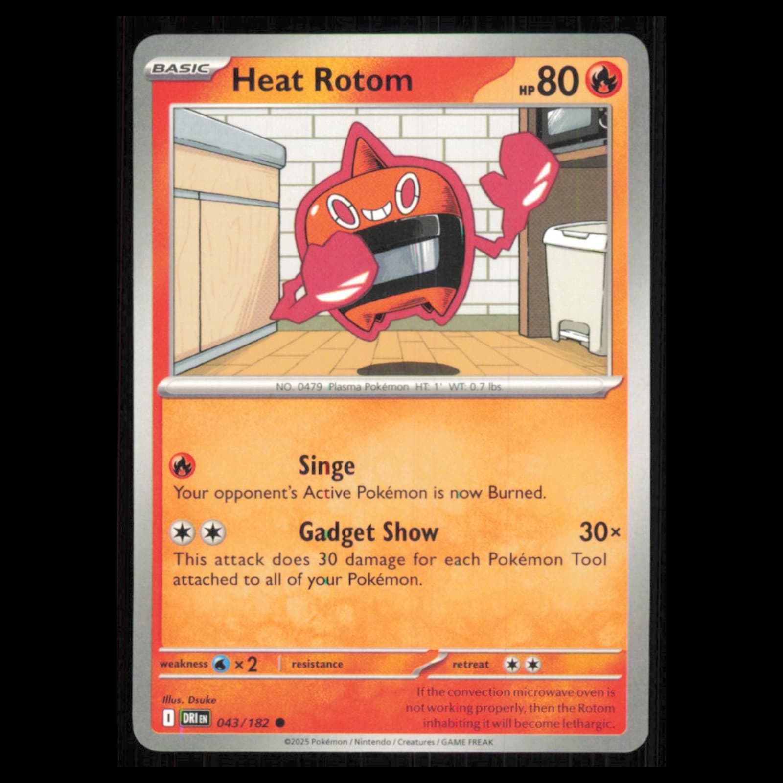Heat Rotom Scarlet 2025 Unknown 2025 Unknown