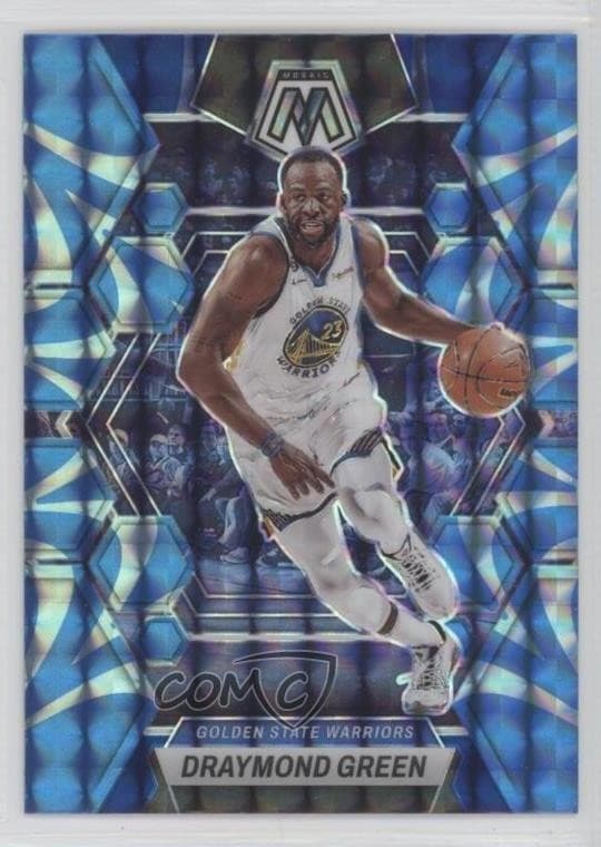 Reactive Blue Mosaic 2022 Panini Mosaic 2022 Panini Mosaic blue-green