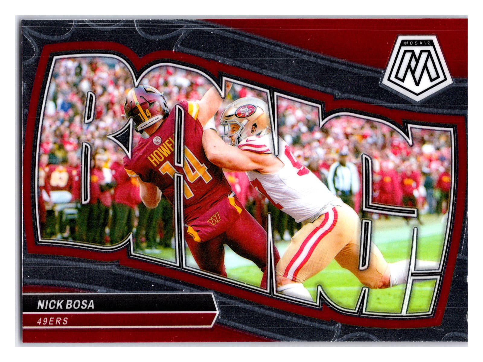 Football Nick Bosa 2024 Panini Mosaic 2024 Panini Mosaic