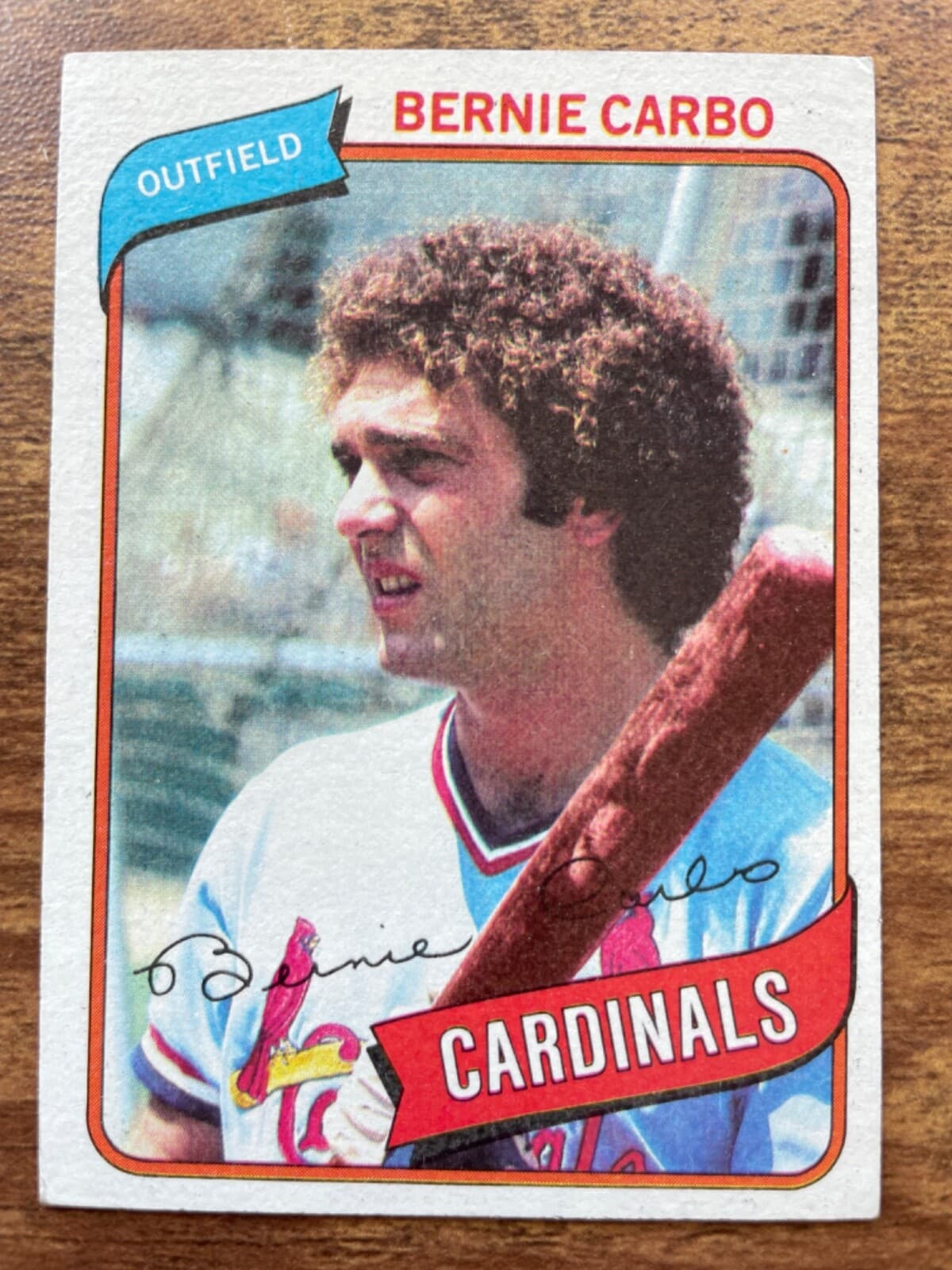 Baseball Bernie Carbo 1980 Topps